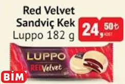 LUPPO RED VELVET SANDVİÇ KEK